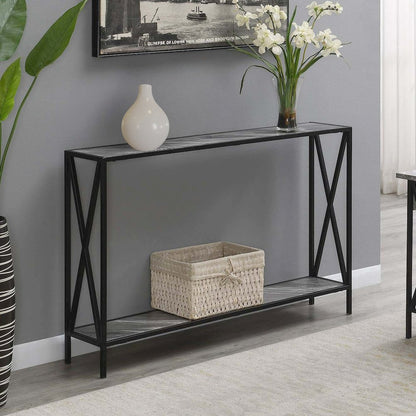 Tucson Console Table with Shelf