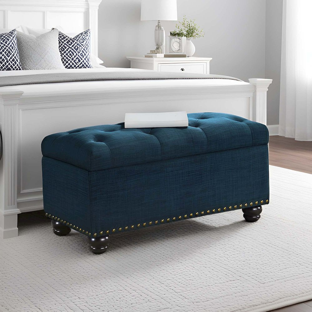 Designs4Comfort 7th Avenue Storage Ottoman Bench