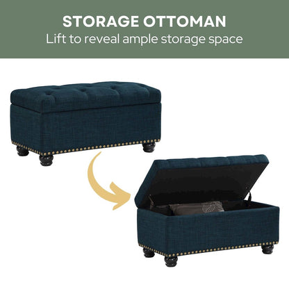 Designs4Comfort 7th Avenue Storage Ottoman Bench