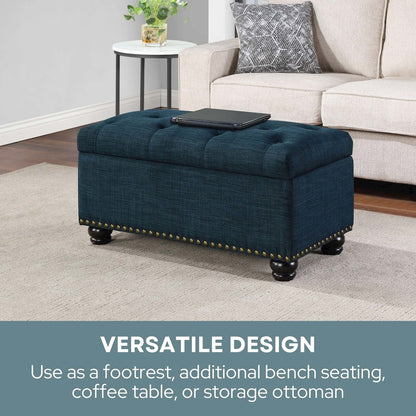 Designs4Comfort 7th Avenue Storage Ottoman Bench