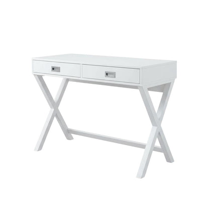 Durable Rubberwood Office Desk With Non-Lead Base Paint Finish