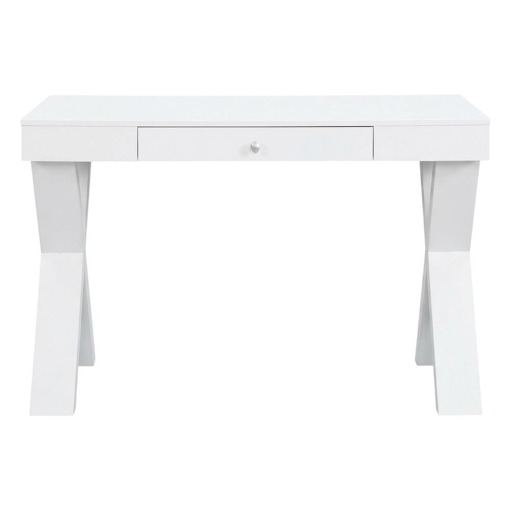 Wooden Office Desk With Drawer In Modern Design For Home And Workspace
