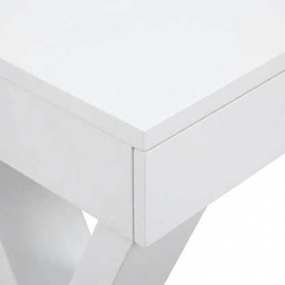 Wooden Office Desk With Drawer In Modern Design For Home And Workspace