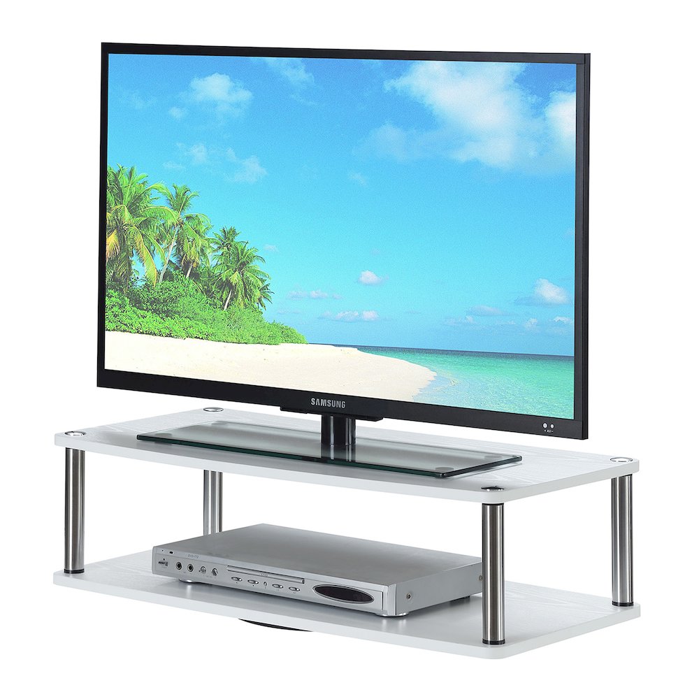 Designs2Go XL Double Tier Swivel Riser for TVs up to 37 Inches