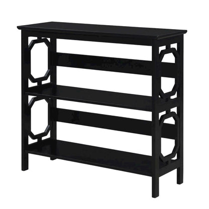 Wooden 3-Tier Bookcase with Non-Lead Base Paint for Stylish Storage