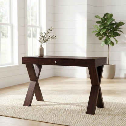 Office Desk With Drawer In Mdf And Particle Board For Versatile Workspace