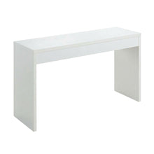 Entryway Console Desk, White, 48 Inch, Versatile, Hall Table