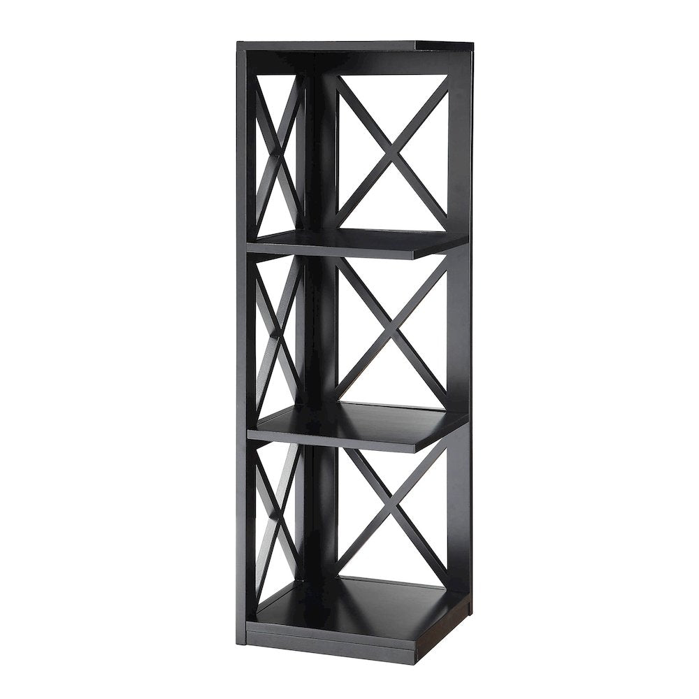 Oxford 3 Tier Corner Bookcase