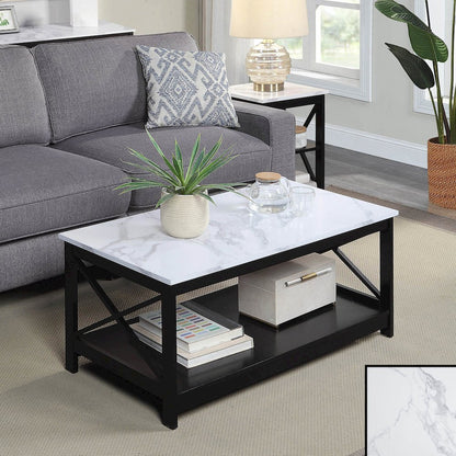 Oxford Coffee Table with Shelf