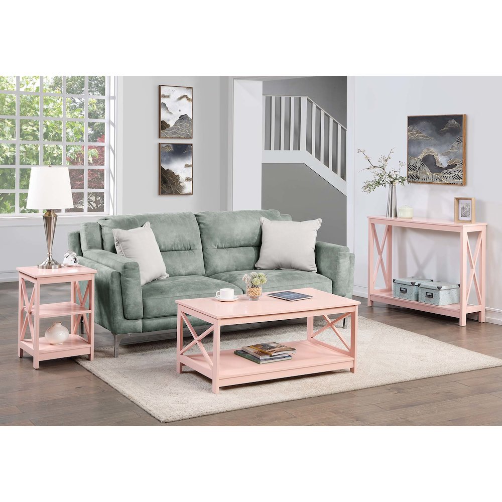 Oxford Console Table with Shelf