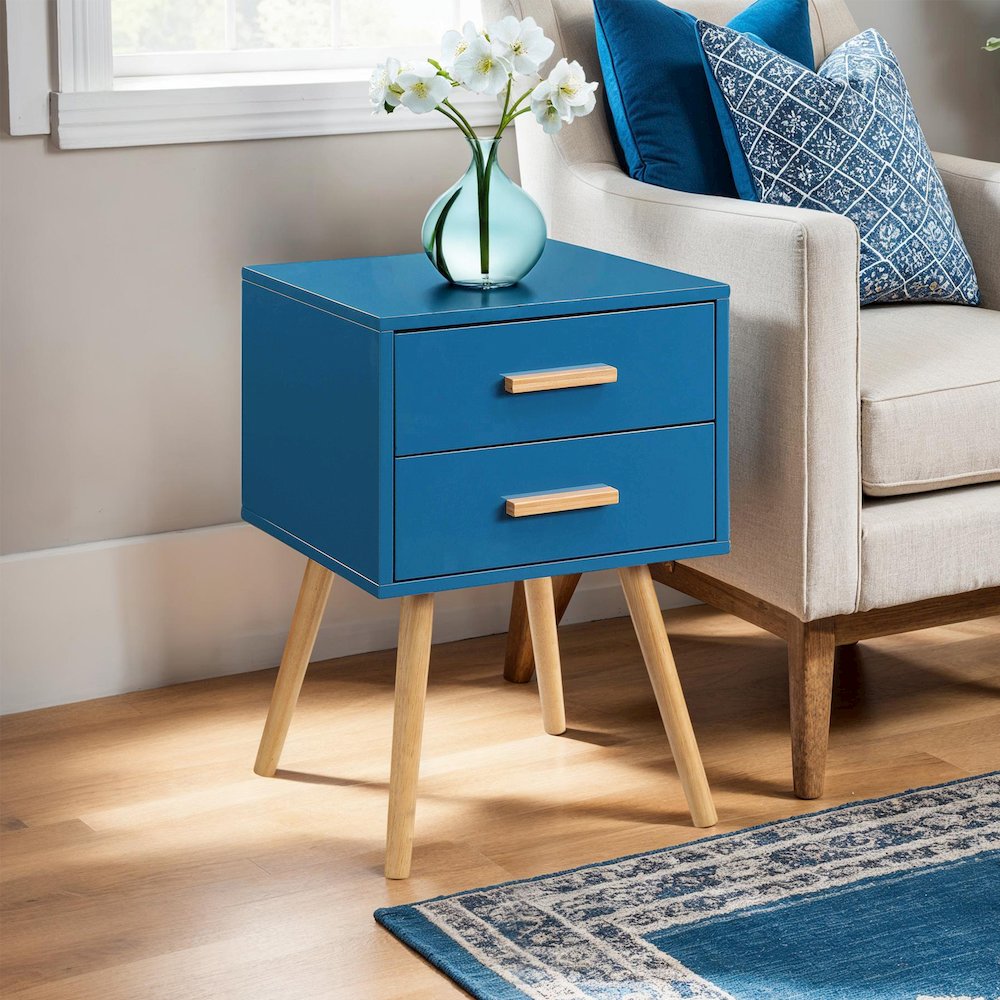 Oslo 2 Drawer End Table