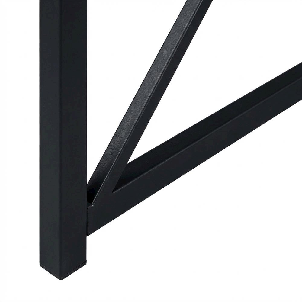 Foldable Office Desk With Built-In Outlets And Usb Ports