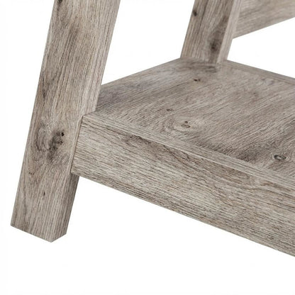Sturdy Office Desk With Shelves And Melamine Finish For Workspace Efficiency