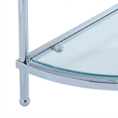 Accent table in sleek design with sturdy construction for versatile space use