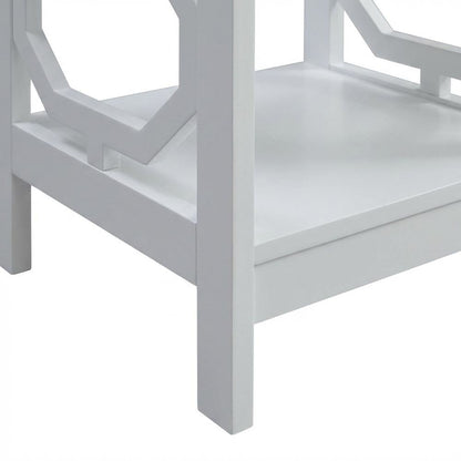 Wooden End Table with Modern Design and Durable Finish