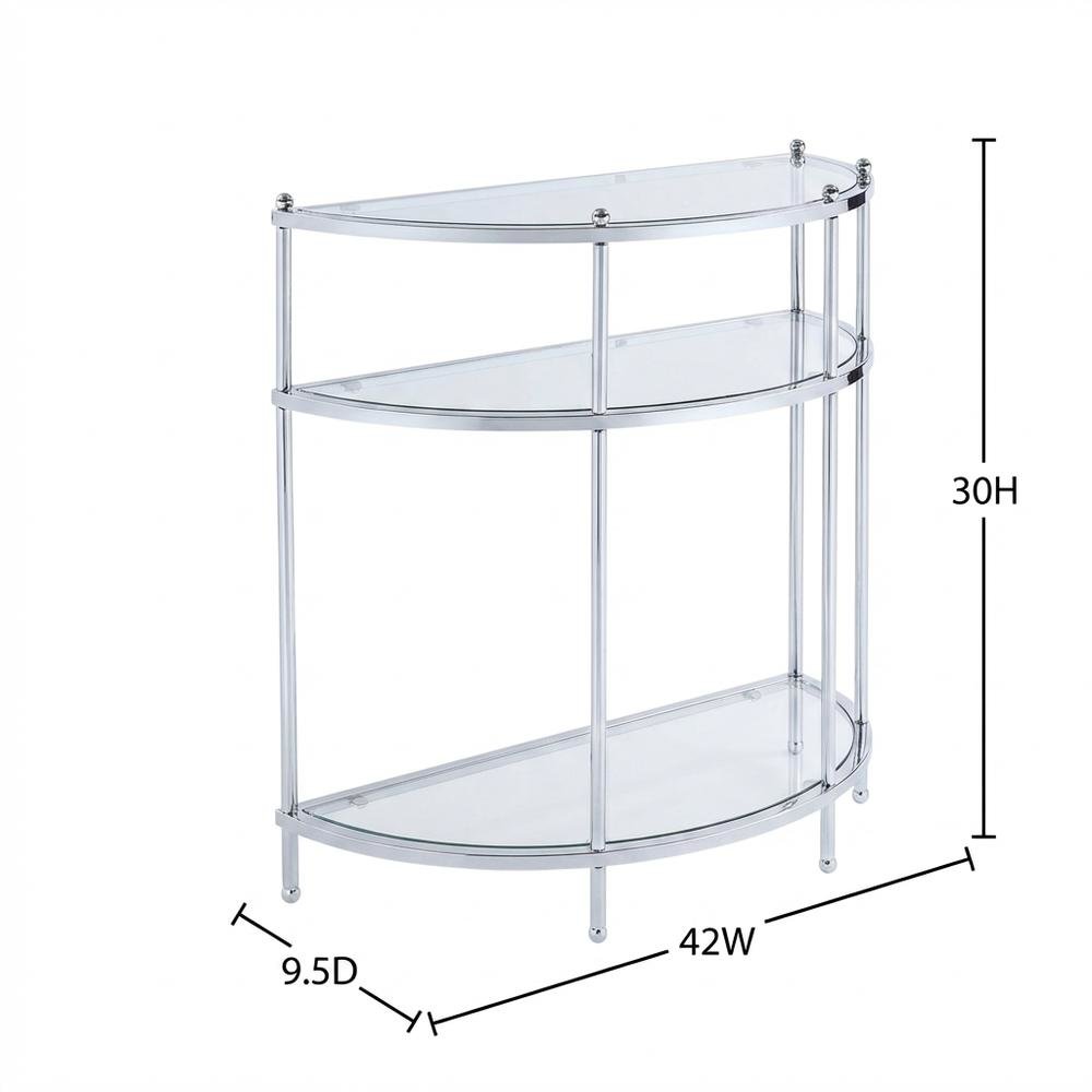 Accent table in sleek design with sturdy construction for versatile space use