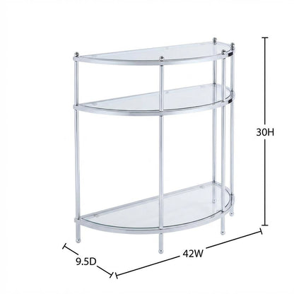 Accent table in sleek design with sturdy construction for versatile space use