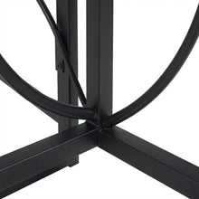 Black Folding Desk With Compact, Space-Saving Design And Sturdy Construction