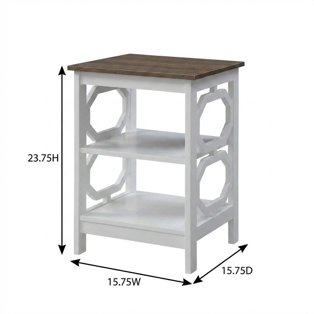 Wooden End Table with Modern Design and Durable Finish