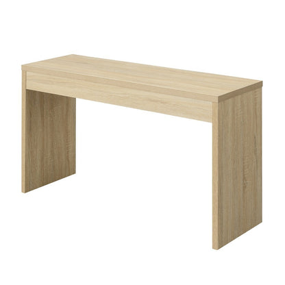 Console Table Desk, White, 48 Inch, Entryway, Woodgrain