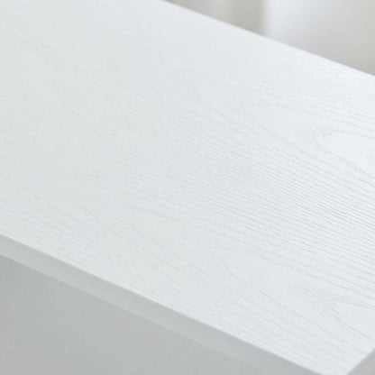 White TV/Monitor Riser for TVs up to 25 Inches with Melamine Veneer