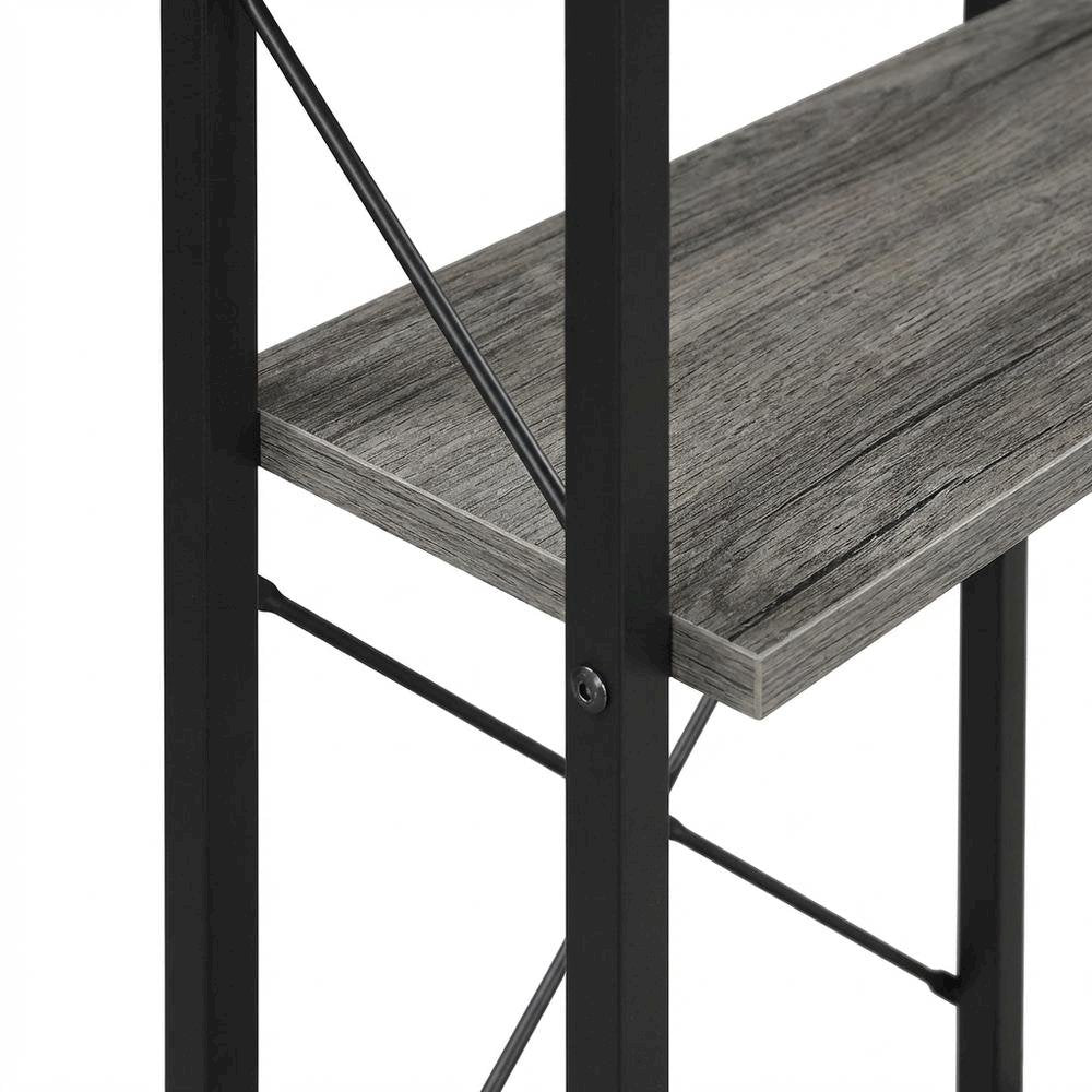 Multi-Functional Office Desk With Shelves For Organized Workspace