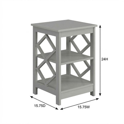 Contemporary End Table with Modern Design and Sturdy Frame