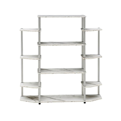 Contemporary Wall Unit Bookshelf with Modern Storage and Display Space