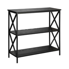 Powder Coated Metal 3-Tier Bookcase with Non-Lead Paint Finish