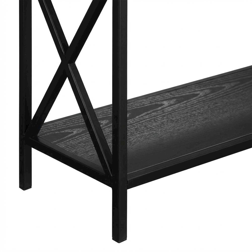 Powder Coated Metal 3-Tier Bookcase with Non-Lead Paint Finish