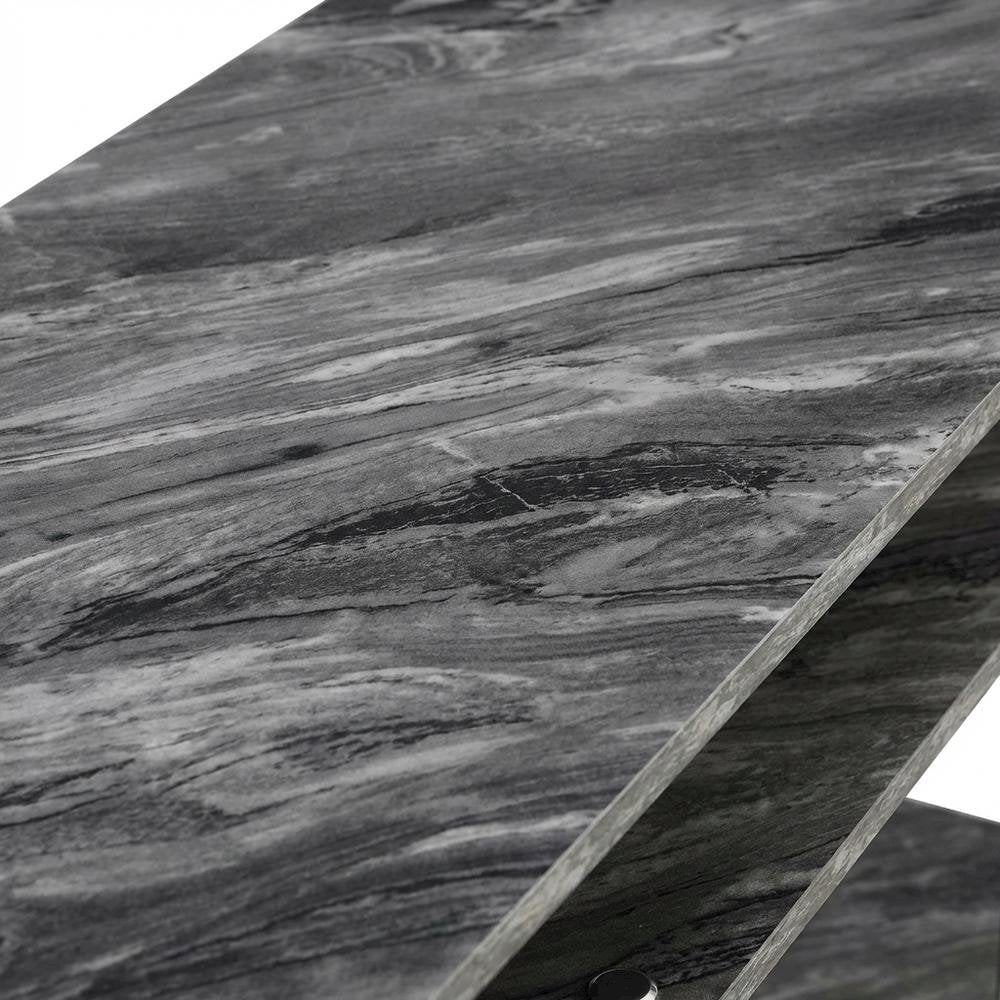 Contemporary Gray Marble Student Desk With Sleek Modern Design