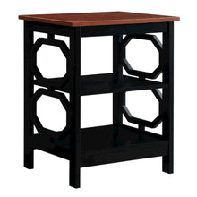 Wooden End Table with Sleek Design and Stable Construction