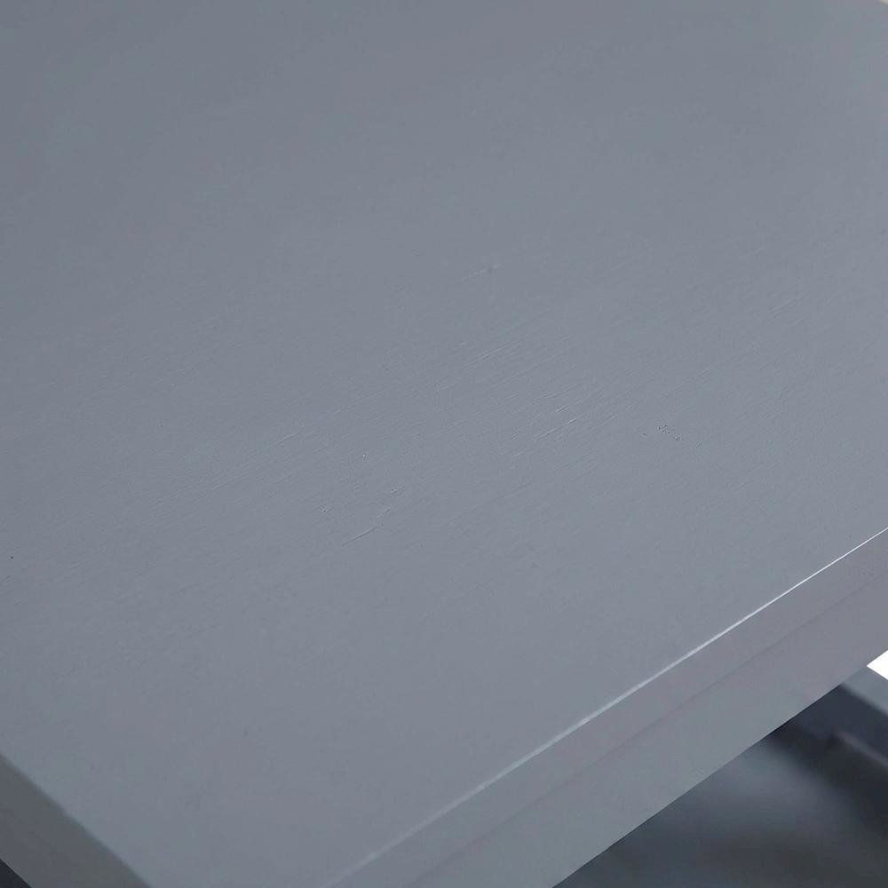 Black End Table with Modern Design and Solid Construction