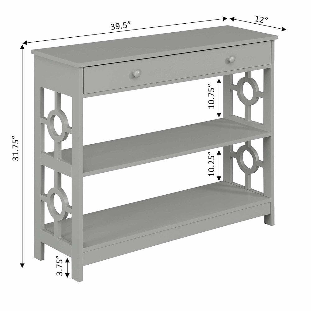 Ring 1 Drawer Console Table