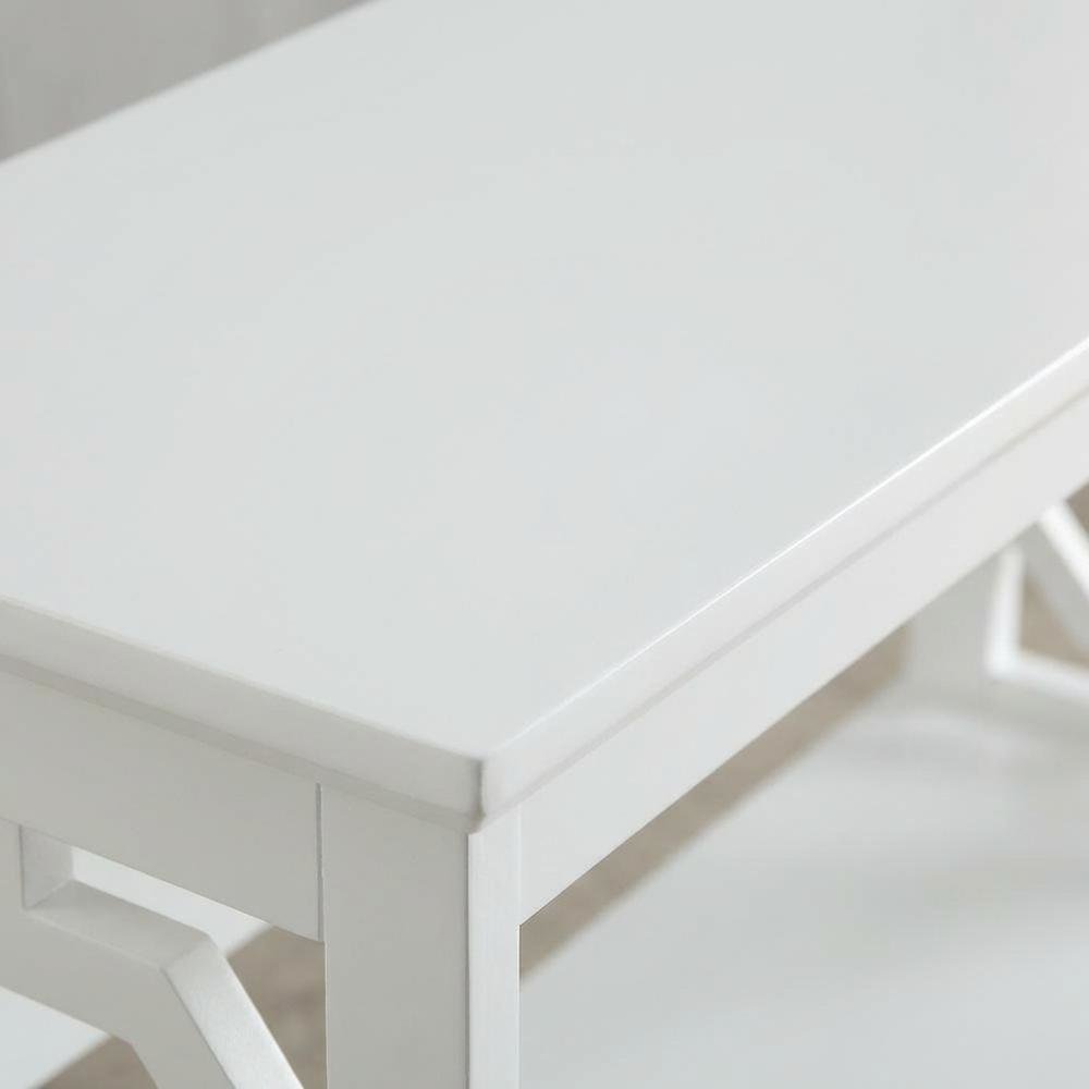 3-Tier Bookcase with Durable Non-Lead Base Paint Finish
