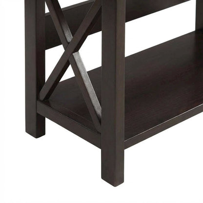 5-Tier Bookcase with Drawer in Modern Finish for Storage and Organization