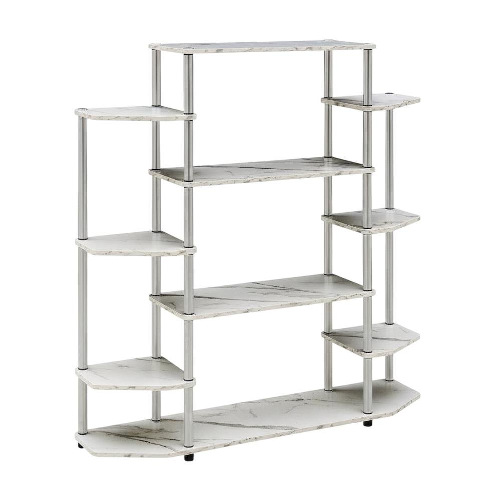 Contemporary Wall Unit Bookshelf with Modern Storage and Display Space