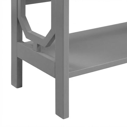 Wooden 3 Tier Bookcase with Non-Lead Base Paint for Living Room Use