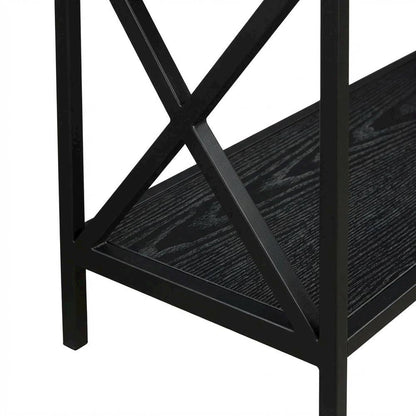 Steel 4-Tier Bookcase with Powder Coated Finish for Durable Storage