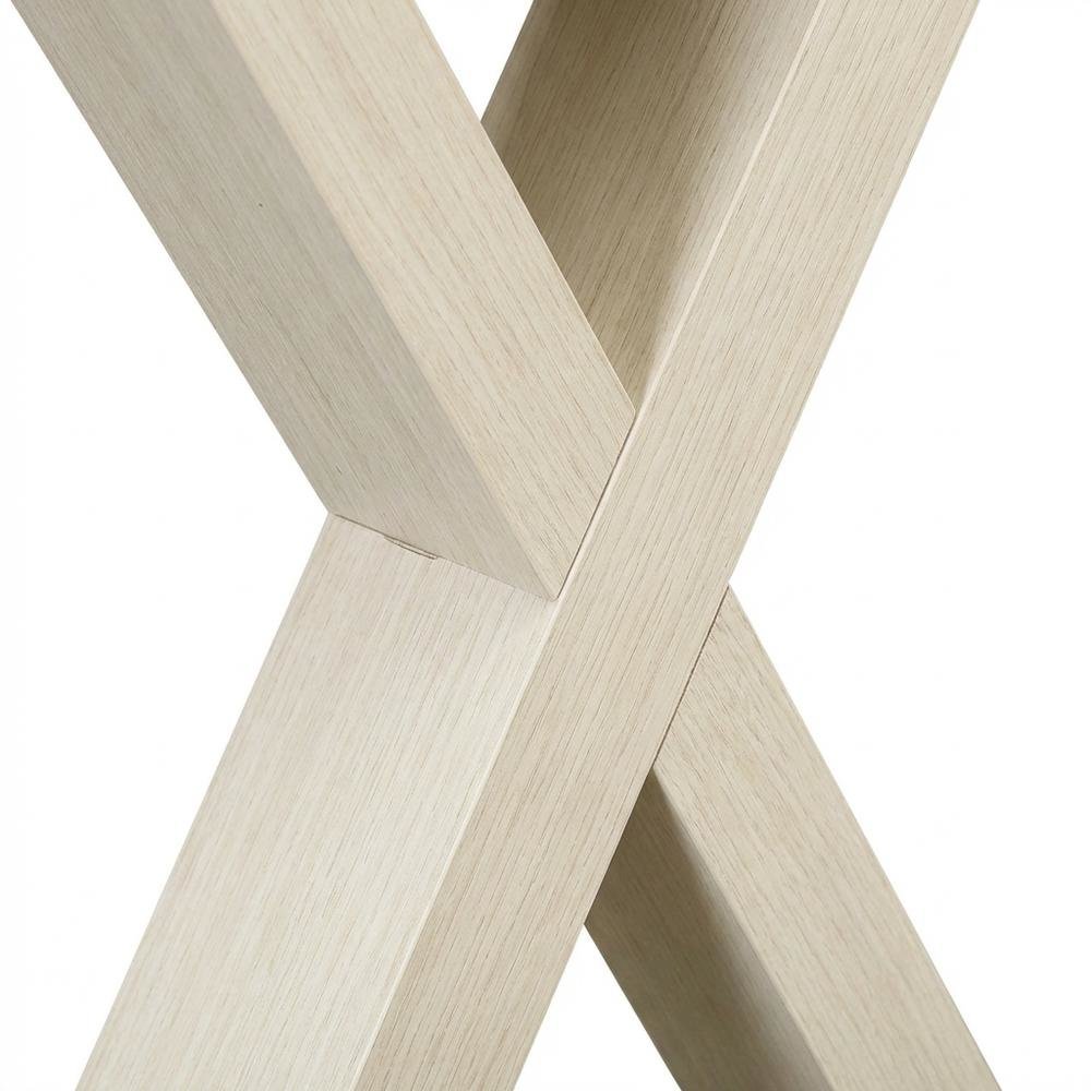 Ivory 1 Drawer Desk With White Finish And Mdf Construction For Office Workspace