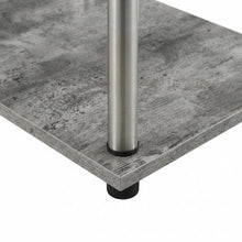 Wooden Student Desk, Melamine Surface, Stainless Steel Frame For Study And Work