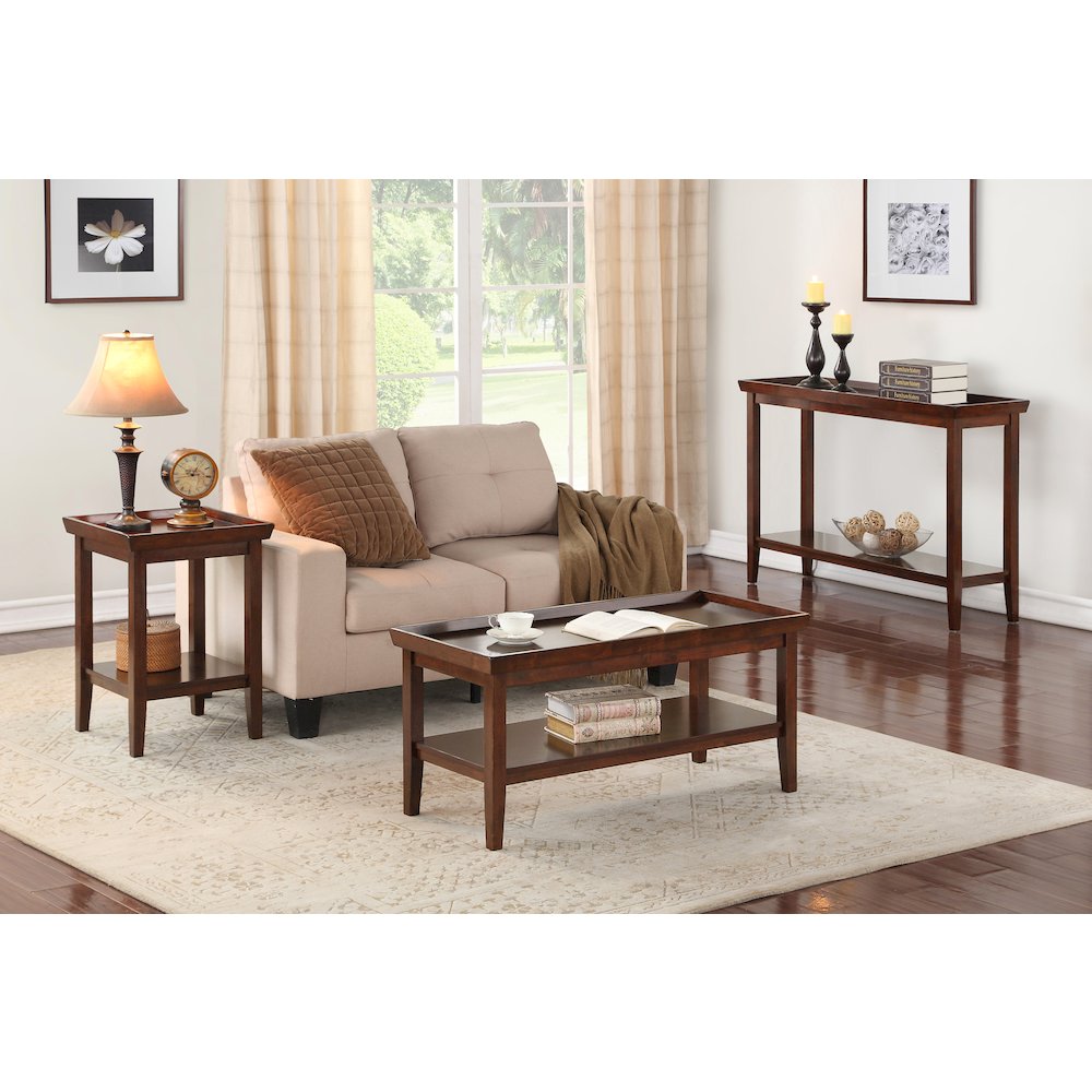 Ledgewood End Table with Shelf