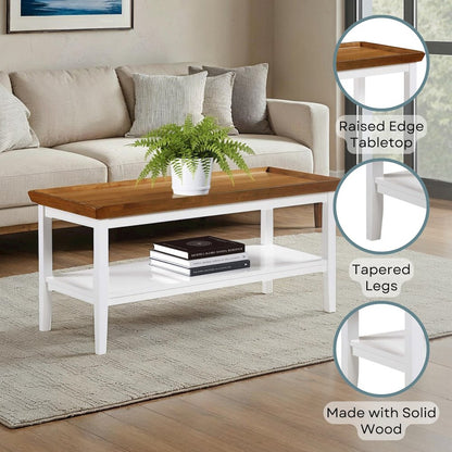 Ledgewood Coffee Table with Shelf