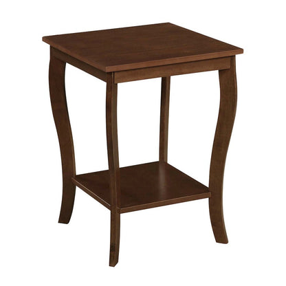 American Heritage Square End Table, Espresso