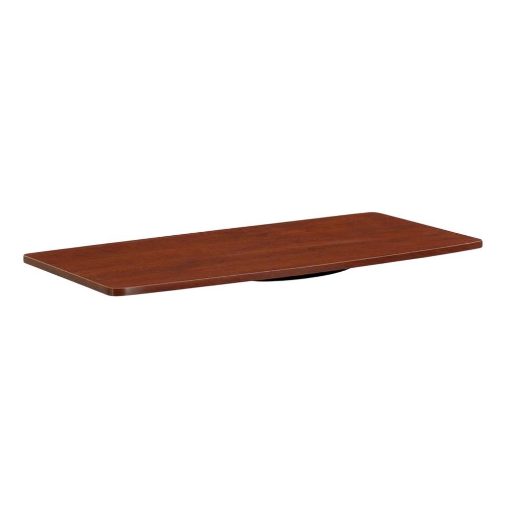 Brown TV stand - swivel riser, 37-inch screens, contemporary style