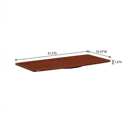 Brown TV stand - swivel riser, 37-inch screens, contemporary style