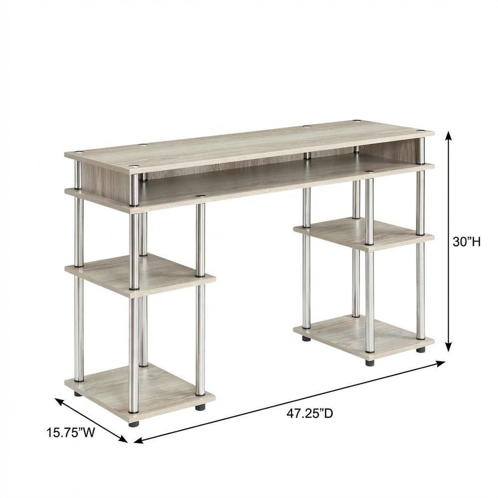 Compact Student Desk With Shelves For Organizing Workspace