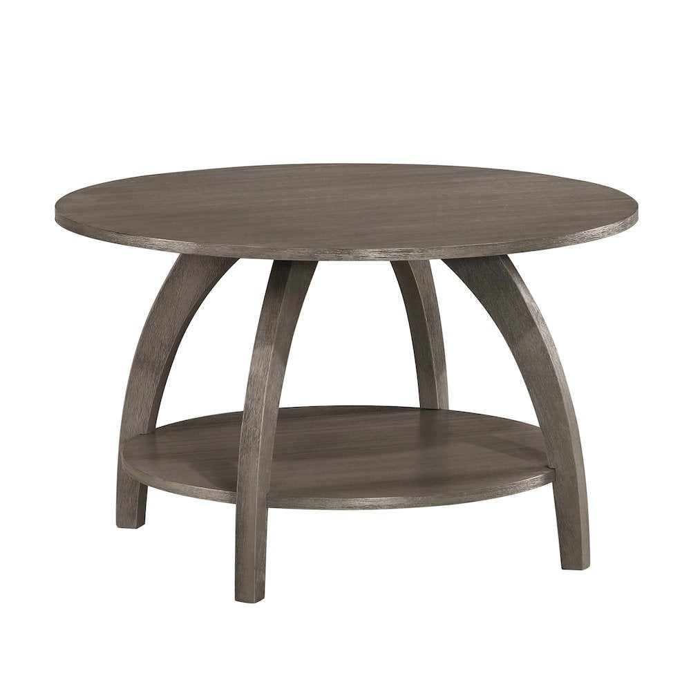 Aldrin Coffee Table with Shelf