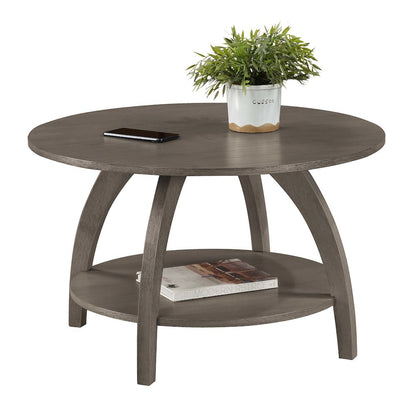 Aldrin Coffee Table with Shelf