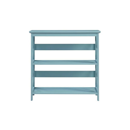 Wooden 3-Tier Bookcase with Non-Lead Finish for Stylish Storage